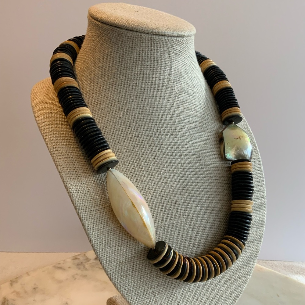 Wood&Shell Necklace